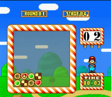 Yoshi's Cookie (USA) (Beta) screen shot game playing